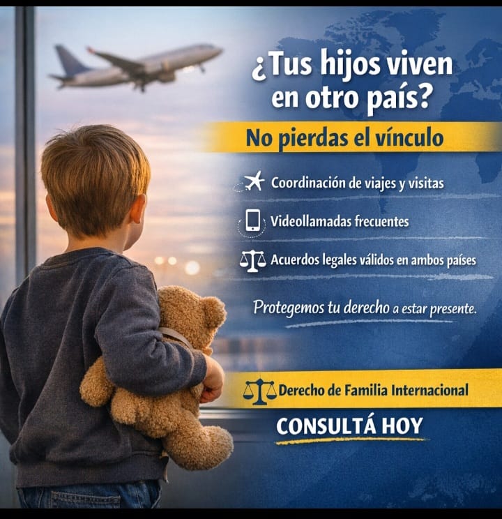 Hijos viven en otro país: cómo mantener el vínculo con visitas y videollamadas.